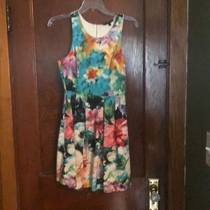 Floral skater dress